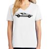 1-DAY RUSH NO MINIMUM Ladies V-Neck Short Sleeve T-Shirt Thumbnail