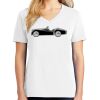 1-DAY RUSH NO MINIMUM Ladies V-Neck Short Sleeve T-Shirt Thumbnail