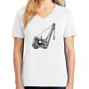 1-DAY RUSH NO MINIMUM Ladies V-Neck Short Sleeve T-Shirt Thumbnail