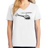 1-DAY RUSH NO MINIMUM Ladies V-Neck Short Sleeve T-Shirt Thumbnail