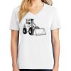 1-DAY RUSH NO MINIMUM Ladies V-Neck Short Sleeve T-Shirt Thumbnail