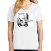 1-DAY RUSH NO MINIMUM Ladies V-Neck Short Sleeve T-Shirt Thumbnail