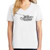 1-DAY RUSH NO MINIMUM Ladies V-Neck Short Sleeve T-Shirt Thumbnail