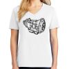 1-DAY RUSH NO MINIMUM Ladies V-Neck Short Sleeve T-Shirt Thumbnail