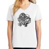 1-DAY RUSH NO MINIMUM Ladies V-Neck Short Sleeve T-Shirt Thumbnail