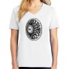 1-DAY RUSH NO MINIMUM Ladies V-Neck Short Sleeve T-Shirt Thumbnail