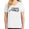 1-DAY RUSH NO MINIMUM Ladies V-Neck Short Sleeve T-Shirt Thumbnail