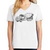 1-DAY RUSH NO MINIMUM Ladies V-Neck Short Sleeve T-Shirt Thumbnail