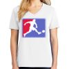 1-DAY RUSH NO MINIMUM Ladies V-Neck Short Sleeve T-Shirt Thumbnail