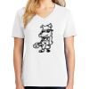 1-DAY RUSH NO MINIMUM Ladies V-Neck Short Sleeve T-Shirt Thumbnail