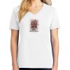 1-DAY RUSH NO MINIMUM Ladies V-Neck Short Sleeve T-Shirt Thumbnail