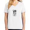 1-DAY RUSH NO MINIMUM Ladies V-Neck Short Sleeve T-Shirt Thumbnail