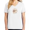 1-DAY RUSH NO MINIMUM Ladies V-Neck Short Sleeve T-Shirt Thumbnail