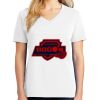1-DAY RUSH NO MINIMUM Ladies V-Neck Short Sleeve T-Shirt Thumbnail