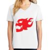 1-DAY RUSH NO MINIMUM Ladies V-Neck Short Sleeve T-Shirt Thumbnail
