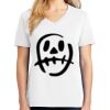 1-DAY RUSH NO MINIMUM Ladies V-Neck Short Sleeve T-Shirt Thumbnail