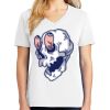 1-DAY RUSH NO MINIMUM Ladies V-Neck Short Sleeve T-Shirt Thumbnail