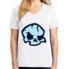 1-DAY RUSH NO MINIMUM Ladies V-Neck Short Sleeve T-Shirt Thumbnail