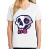 1-DAY RUSH NO MINIMUM Ladies V-Neck Short Sleeve T-Shirt Thumbnail