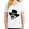 1-DAY RUSH NO MINIMUM Ladies V-Neck Short Sleeve T-Shirt Thumbnail