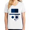 1-DAY RUSH NO MINIMUM Ladies V-Neck Short Sleeve T-Shirt Thumbnail