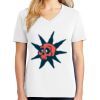 1-DAY RUSH NO MINIMUM Ladies V-Neck Short Sleeve T-Shirt Thumbnail