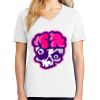 1-DAY RUSH NO MINIMUM Ladies V-Neck Short Sleeve T-Shirt Thumbnail