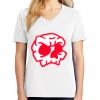 1-DAY RUSH NO MINIMUM Ladies V-Neck Short Sleeve T-Shirt Thumbnail