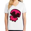 1-DAY RUSH NO MINIMUM Ladies V-Neck Short Sleeve T-Shirt Thumbnail