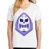1-DAY RUSH NO MINIMUM Ladies V-Neck Short Sleeve T-Shirt Thumbnail