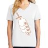 1-DAY RUSH NO MINIMUM Ladies V-Neck Short Sleeve T-Shirt Thumbnail