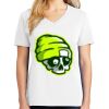 1-DAY RUSH NO MINIMUM Ladies V-Neck Short Sleeve T-Shirt Thumbnail