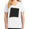 1-DAY RUSH NO MINIMUM Ladies V-Neck Short Sleeve T-Shirt Thumbnail