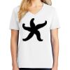 1-DAY RUSH NO MINIMUM Ladies V-Neck Short Sleeve T-Shirt Thumbnail