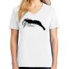 1-DAY RUSH NO MINIMUM Ladies V-Neck Short Sleeve T-Shirt Thumbnail