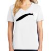1-DAY RUSH NO MINIMUM Ladies V-Neck Short Sleeve T-Shirt Thumbnail