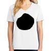 1-DAY RUSH NO MINIMUM Ladies V-Neck Short Sleeve T-Shirt Thumbnail