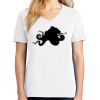 1-DAY RUSH NO MINIMUM Ladies V-Neck Short Sleeve T-Shirt Thumbnail