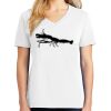 1-DAY RUSH NO MINIMUM Ladies V-Neck Short Sleeve T-Shirt Thumbnail