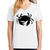 1-DAY RUSH NO MINIMUM Ladies V-Neck Short Sleeve T-Shirt Thumbnail