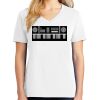 1-DAY RUSH NO MINIMUM Ladies V-Neck Short Sleeve T-Shirt Thumbnail