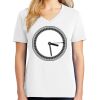 1-DAY RUSH NO MINIMUM Ladies V-Neck Short Sleeve T-Shirt Thumbnail