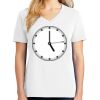1-DAY RUSH NO MINIMUM Ladies V-Neck Short Sleeve T-Shirt Thumbnail