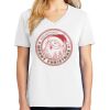 1-DAY RUSH NO MINIMUM Ladies V-Neck Short Sleeve T-Shirt Thumbnail