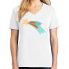 1-DAY RUSH NO MINIMUM Ladies V-Neck Short Sleeve T-Shirt Thumbnail
