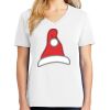 1-DAY RUSH NO MINIMUM Ladies V-Neck Short Sleeve T-Shirt Thumbnail