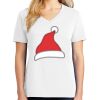 1-DAY RUSH NO MINIMUM Ladies V-Neck Short Sleeve T-Shirt Thumbnail