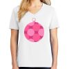 1-DAY RUSH NO MINIMUM Ladies V-Neck Short Sleeve T-Shirt Thumbnail