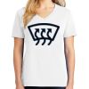 1-DAY RUSH NO MINIMUM Ladies V-Neck Short Sleeve T-Shirt Thumbnail