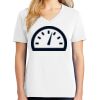 1-DAY RUSH NO MINIMUM Ladies V-Neck Short Sleeve T-Shirt Thumbnail